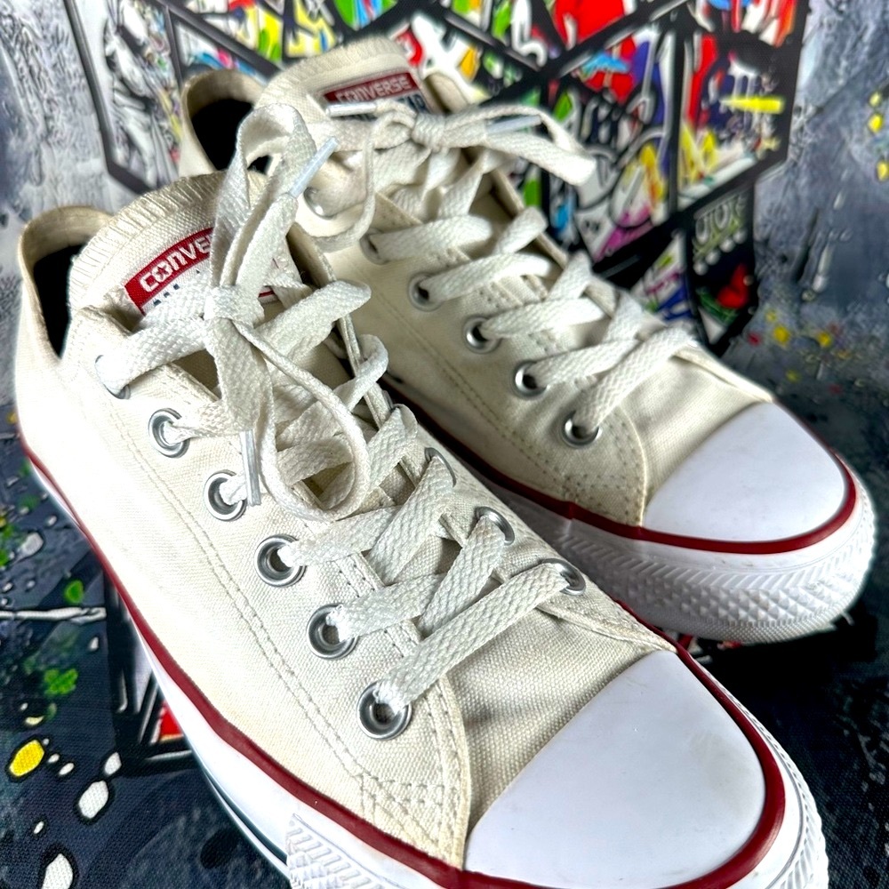 Converse Chuck Taylor All Star Low Tops – Optical White (M7650)